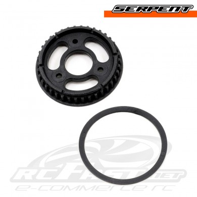 Pulley 38T Eixo Sólido Serpent Eryx / S411 / Project 4X