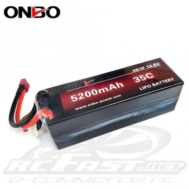 Bateria LiPo 4S - 14,8V 5200mAh 35C Hard Case Onbo