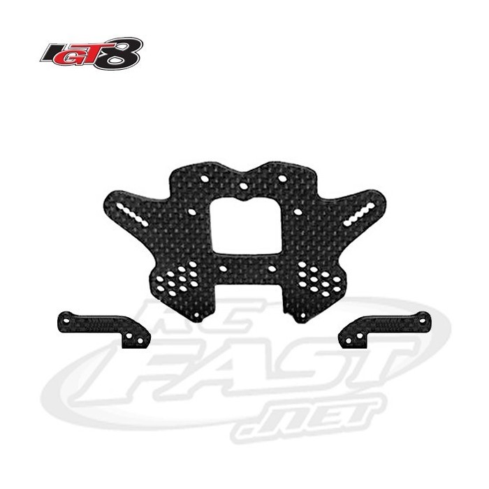 Torre de Amortecedor Traseira Carbono Completa IGT8