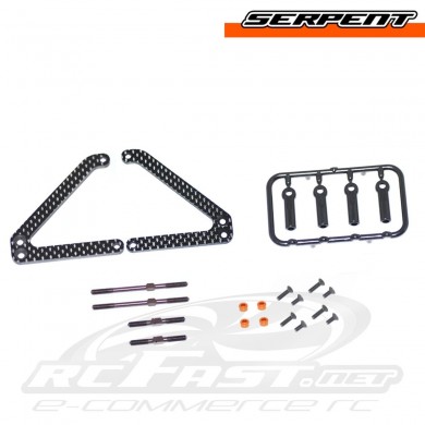 Bandeja Dianteira Inferior (Larga) e Links Serpent F110