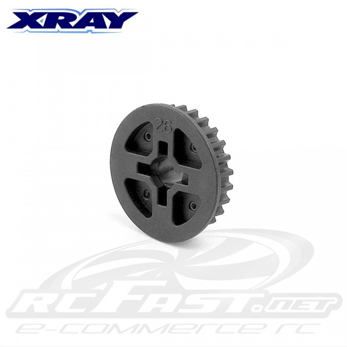 Pulley Externo do Eixo Central 26T Xray NT1