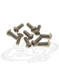 Parafuso Titanium 3x8mm ALLEN B.H.