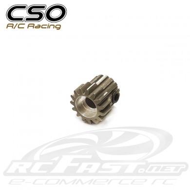 Pinhão Alumínio 15T / 48P CSO Racing