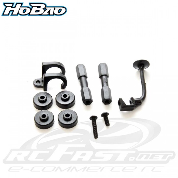 Suportes Plásticos Tanque Hobao Hyper SS Buggy / GT