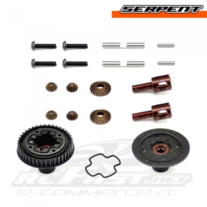 Diferencial Traseiro Completo Serpent Natrix 748 / 747 V2