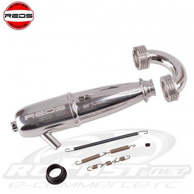 Pipa In-Line 2113 GT + Cotovelo Curto .21 REDS