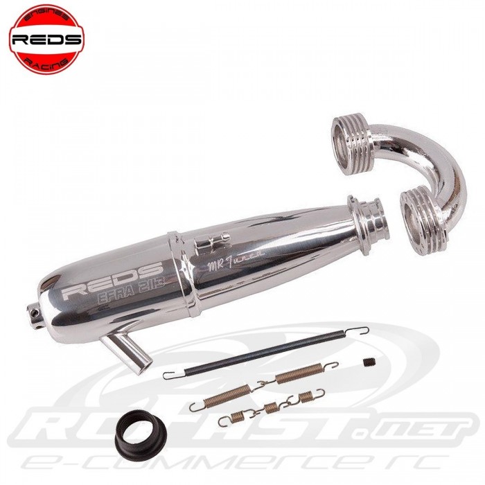 Pipa In-Line 2113 GT + Cotovelo Curto .21 REDS