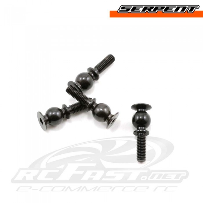 Pivô Ball Direção 6mm Serpent 811 Cobra GT / Buggy / Truggy