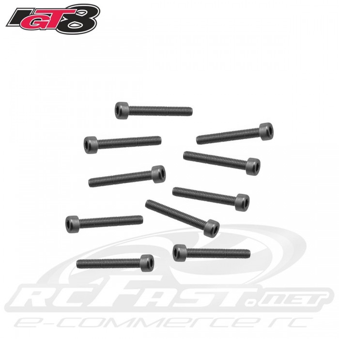 Parafuso Allen M2.5x15mm Cabeça Cilindrica IGT8