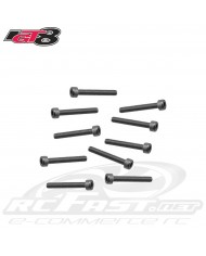 Parafuso Allen M4x12mm Cabeça Chata IGT8