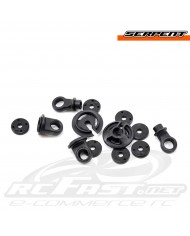 Partes Plásticas Amortecedor Curto Serpent 747 / 733 / S411 / F110