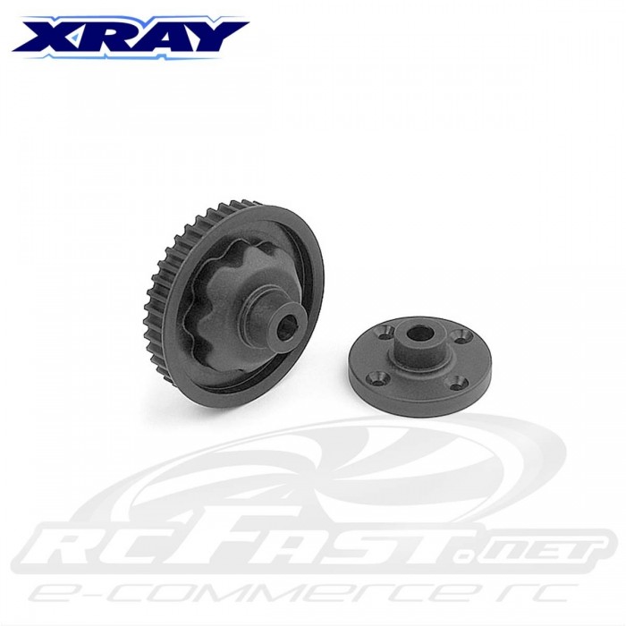 Caixa e Pulley de Diferencial Traseiro Xray NT1