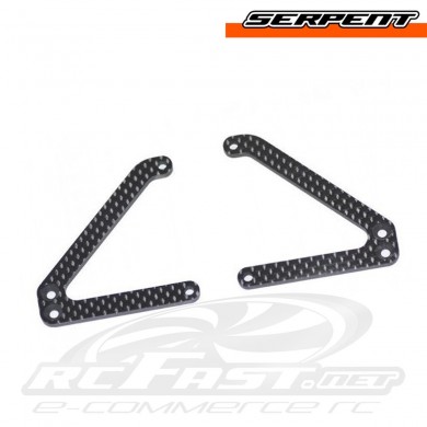 Bandeja Dianteira Inferior Carbono Serpent F110