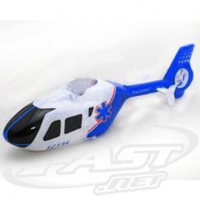Fuselagem Azul Micro Heli Nine Eagles EC-135