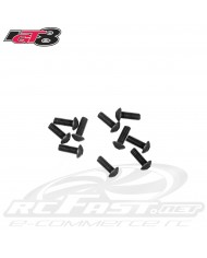 Parafuso Allen M3x10mm Cabeça Abaulada IGT8