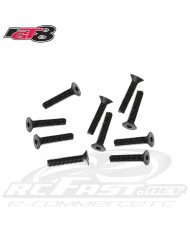 Parafuso Allen M3x14mm Cabeça Chata IGT8