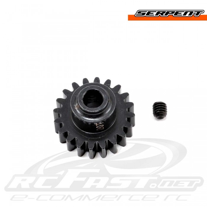 Pinhão 20T Mod.1 Serpent SRX8 GTE / Cobra / 977e / Buggy Ep