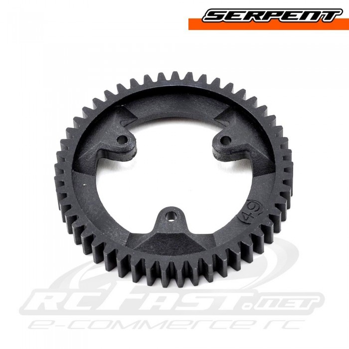 Coroa 49T - 1ª Marcha Serpent GT Cobra / 966 / Viper 977