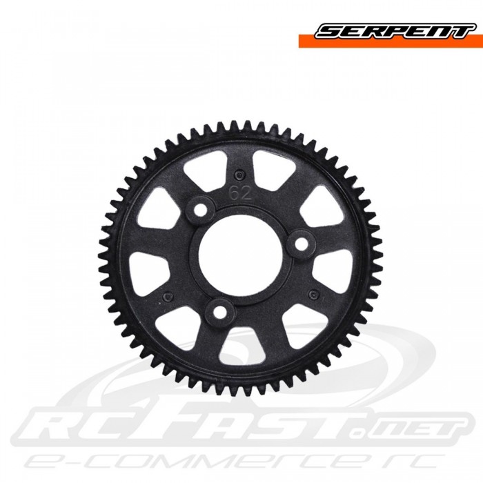 Coroa 62T - 1ª Marcha SL8 XLI V2 Serpent SRX8 GT / Viper