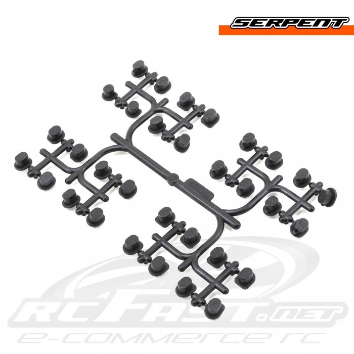 Inserts Excêntricos Pino de Bandeja Serpent SRX8 GT / GTE