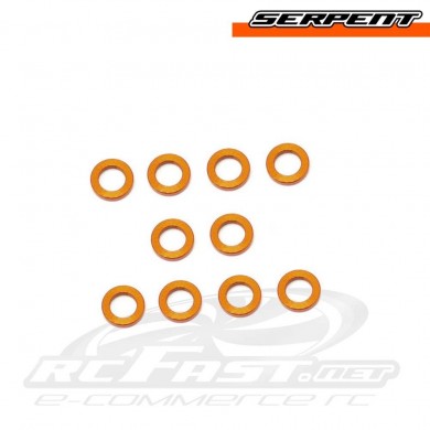 Arruelas Alumínio (Shim) 0.5mm Serpent