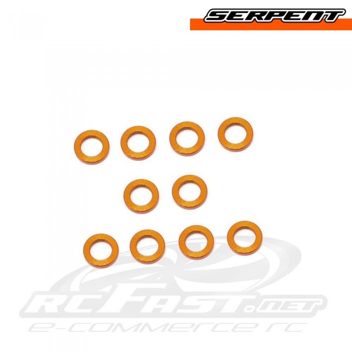 Arruelas Alumínio (Shim) 0.5mm Serpent