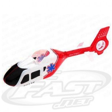 Fuselagem Vermelha Micro Heli Nine Eagles EC-135
