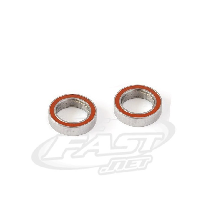 Tbest Lot De 8 Roulements à Billes RC - 10x15x4 Mm - Métal - Compatible HPI WR8 B021 ST/MT