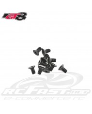 Parafuso Allen M3x8mm Cabeça Chata IGT8