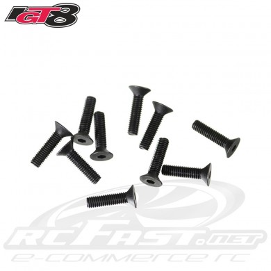 Parafuso Allen M3x12mm Cabeça Chata IGT8