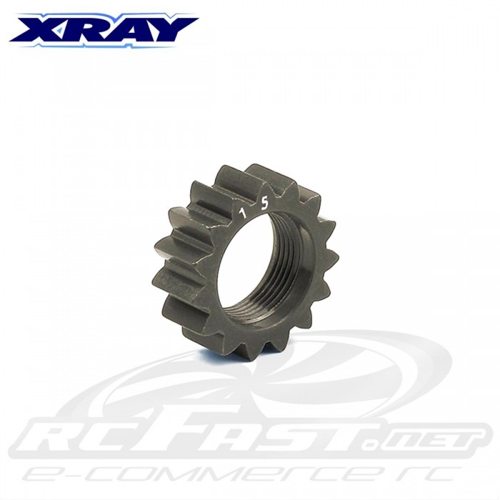 Pinhão 15T Alum. - 1ª marcha GTX8