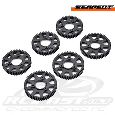 Conjunto Completo Coroas Câmbio Serpent Natrix 750 / 748