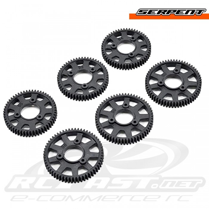 Conjunto Completo Coroas Câmbio Serpent Natrix 750 / 748