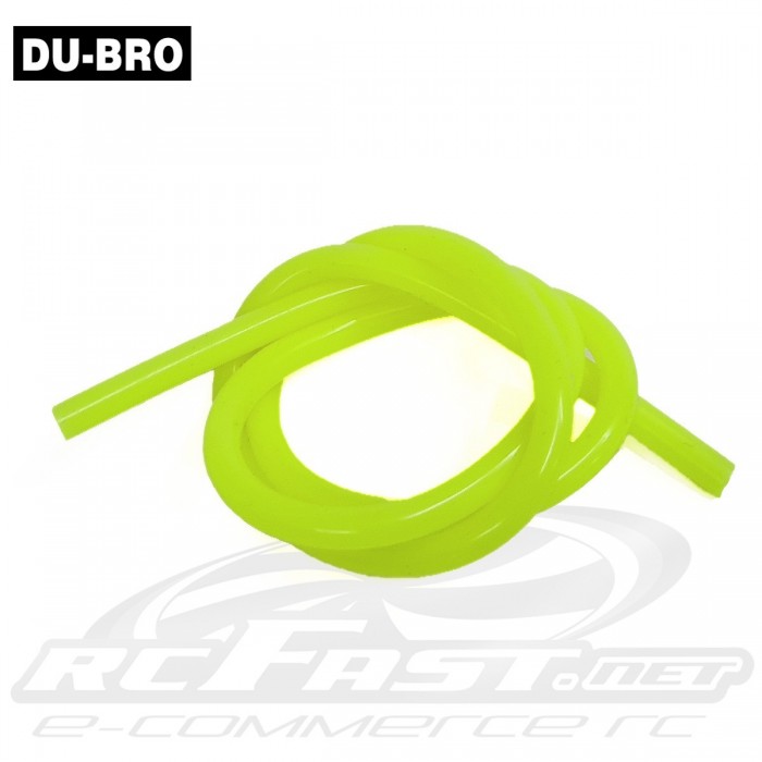 Tubo de Silicone p/ Comb. Dubro (Amarelo Fluor) 60cm