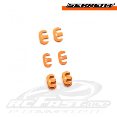 Calços de Suspensão Dianteira Serpent F110