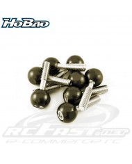 Pivô Ball 15mm Suspensão Hobao 1/7 One Seven