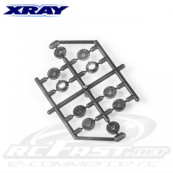 Pistão de Amortecedor Ajustável e Fixo Xray NT1 / RX8