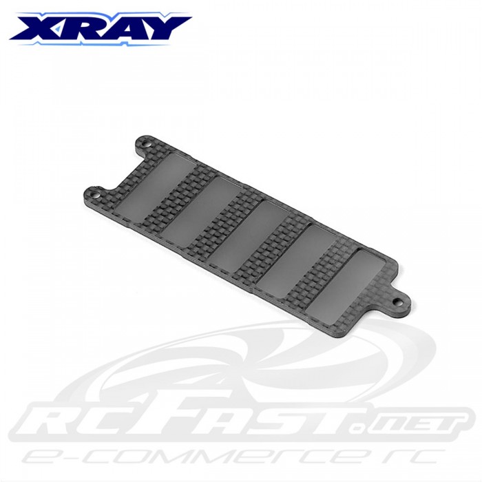 Suporte Pack Bateria em Carbono Xray NT1 / RX8