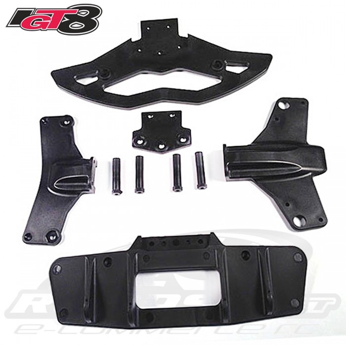 Parachoque e Difusor Traseiro IGT8