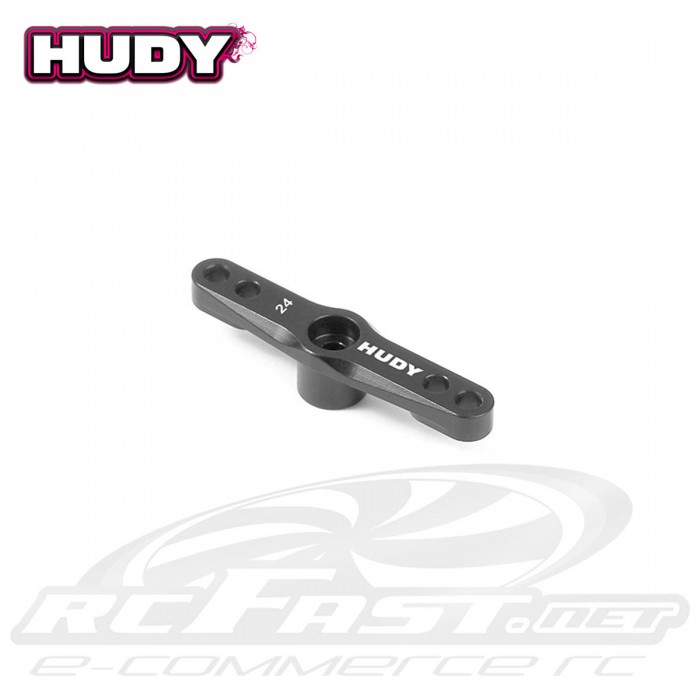 Horn Alum. Acelerador Flat ( Hitec ) s/ Rosca