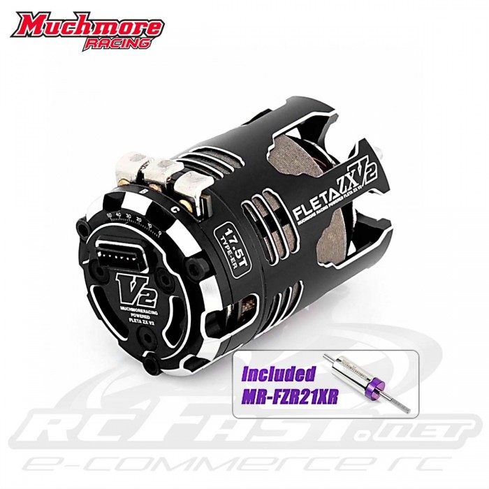 Motor Elétrico 17.5T Brushless FLETA ZX V2 w/21XR MuchMore