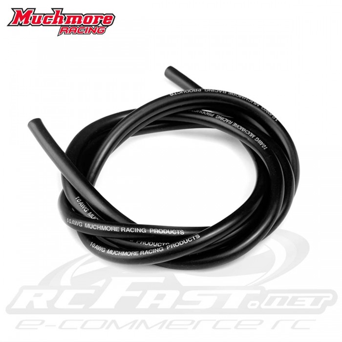 Fio Silicone Preto 10awg  - MuchMore