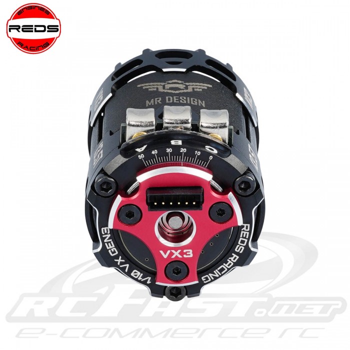 Motor Elétrico 8.5T Brushless VX3 540 REDS