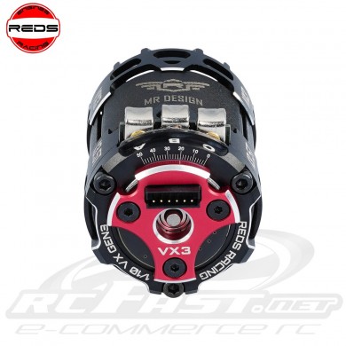 Motor Elétrico 10.5T Brushless VX3 540 REDS