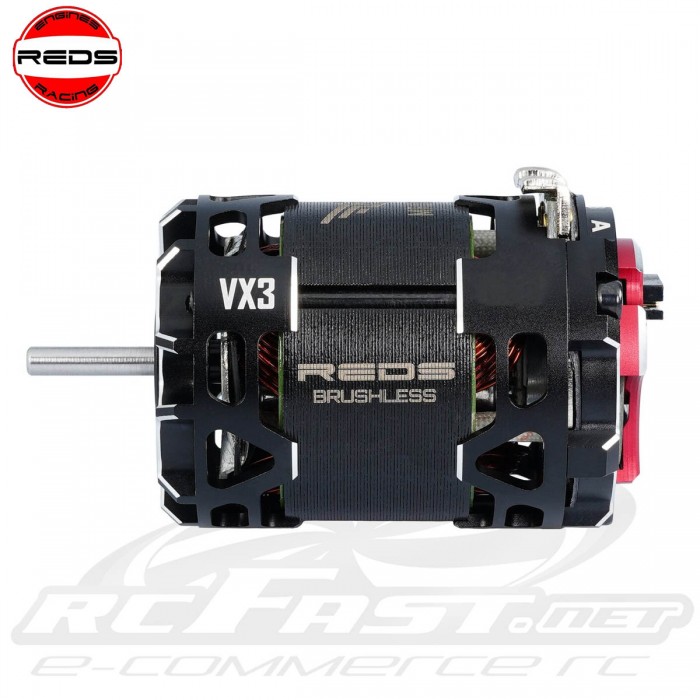 Motor Elétrico 10.5T Brushless VX3 540 REDS