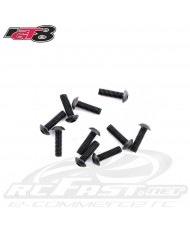 Parafuso Allen M3x10mm Cabeça Abaulada IGT8