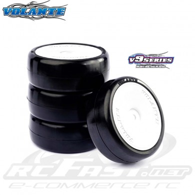 Pneu Borracha Importado 1/10 TC 32R - V9X VOLANTE