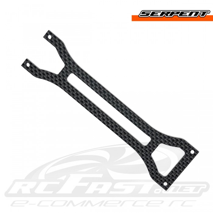 Placa Carbono Superior Traseira Serpent SRX8 GTE