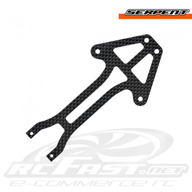 Placa Carbono Superior Dianteira Serpent SRX8 GTE