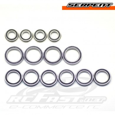 Conjunto de Rolamentos Serpent Cobra 811 Buggy / Truggy (14)